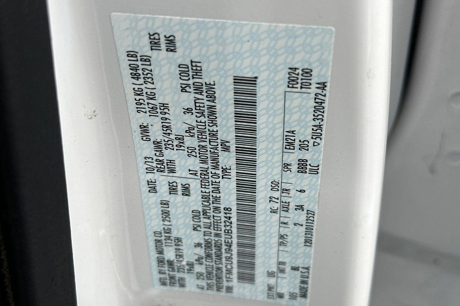 2014 Ford Escape Titanium