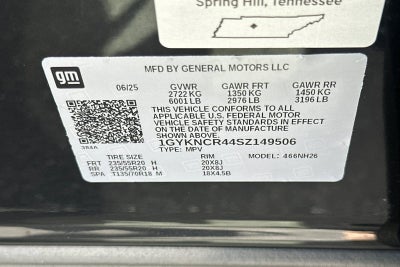 2025 Cadillac XT5 Premium Luxury