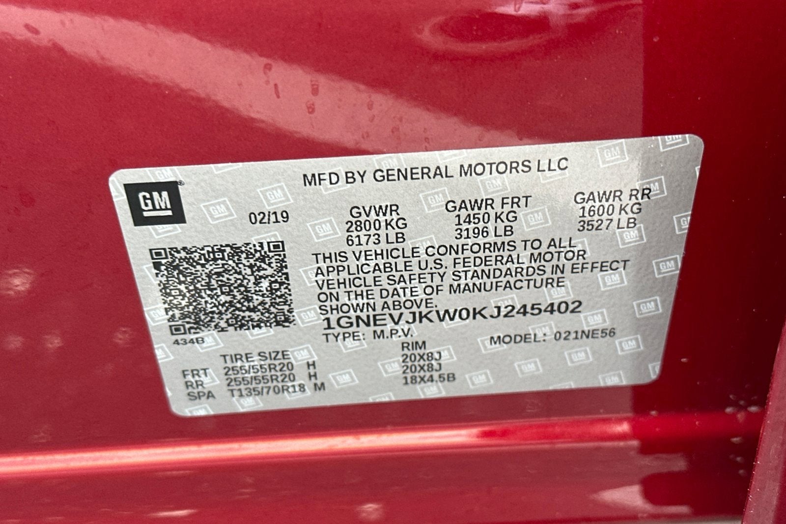 2019 Chevrolet Traverse High Country